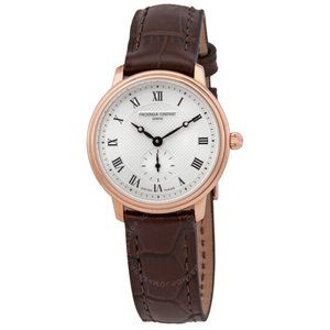 Frederique Constant 28mm Leather Watch! New